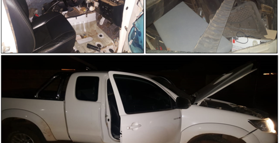 Recovered Toyota Hilux